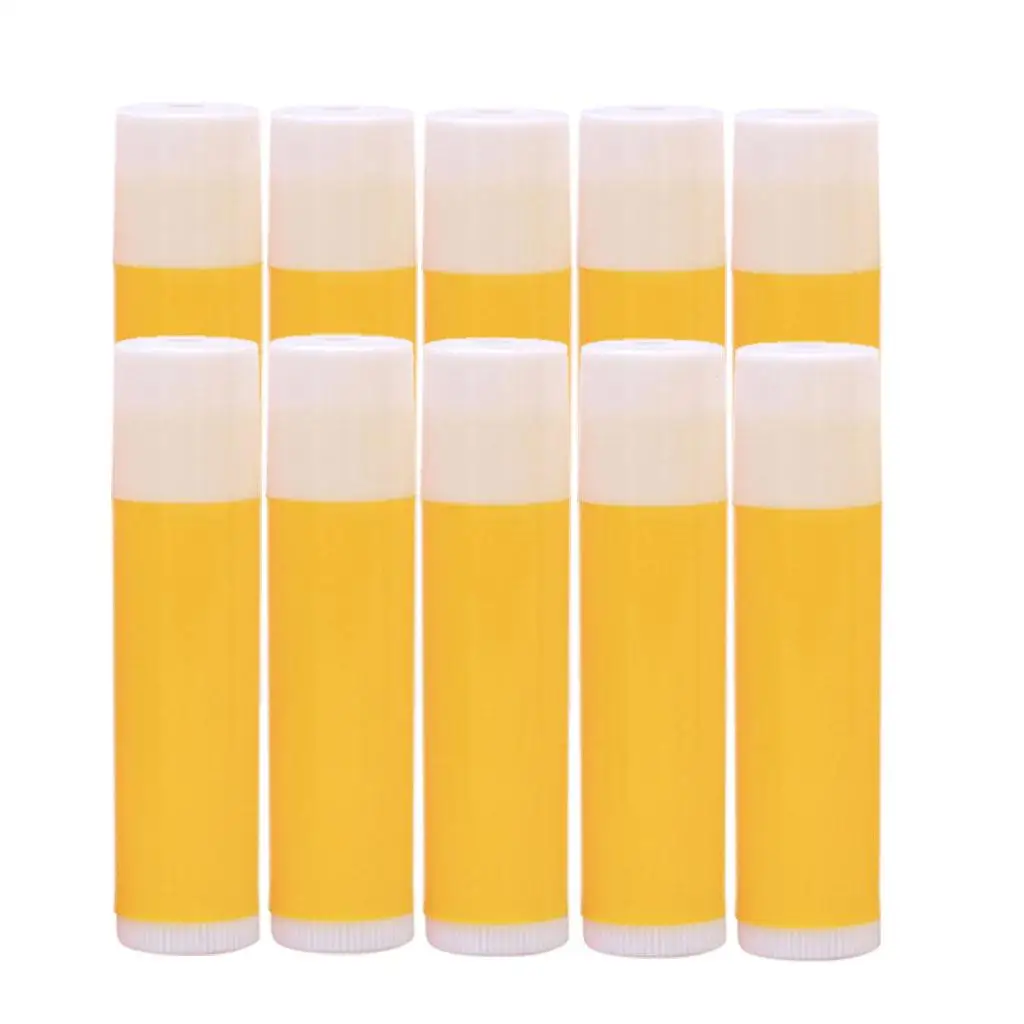 2-4pack 10x 5G Empty Lipstick Tubes Refillable Lip Gloss Balm Bottles Vials