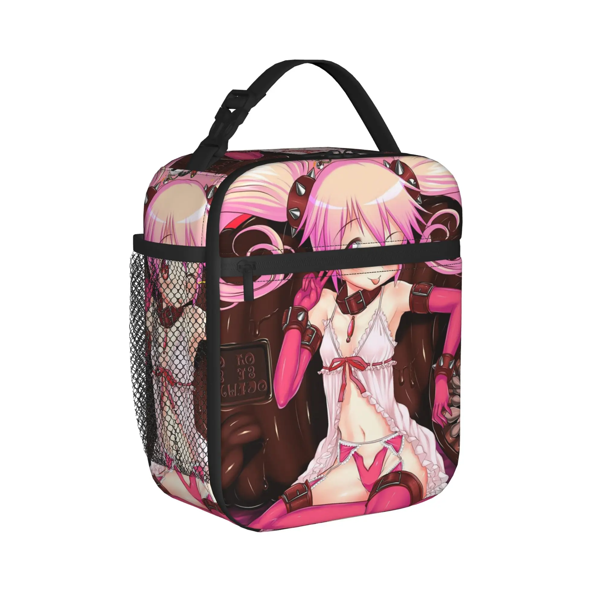 Puella Magi Madoka Magica Anime Insulated Lunch Bags Cooler Bag Lunch Container Magical Girl Kaname Tote Lunch Box Office Picnic