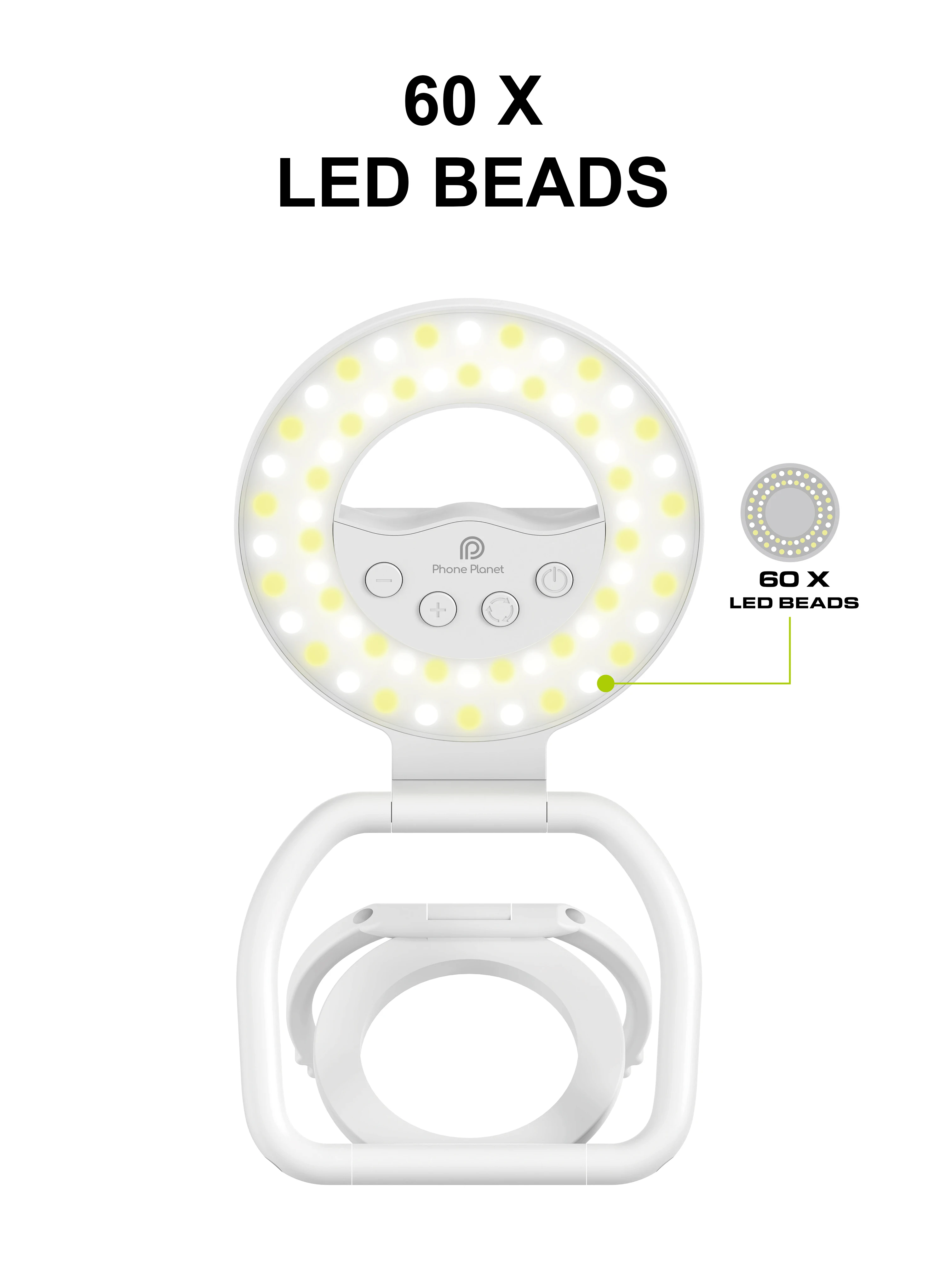 

Magnetic Selfie Light, Rechargeable LED Phone Light, Selfie Ring Light for iPhone, Laptop, iPad, Portable Photo Light with 3