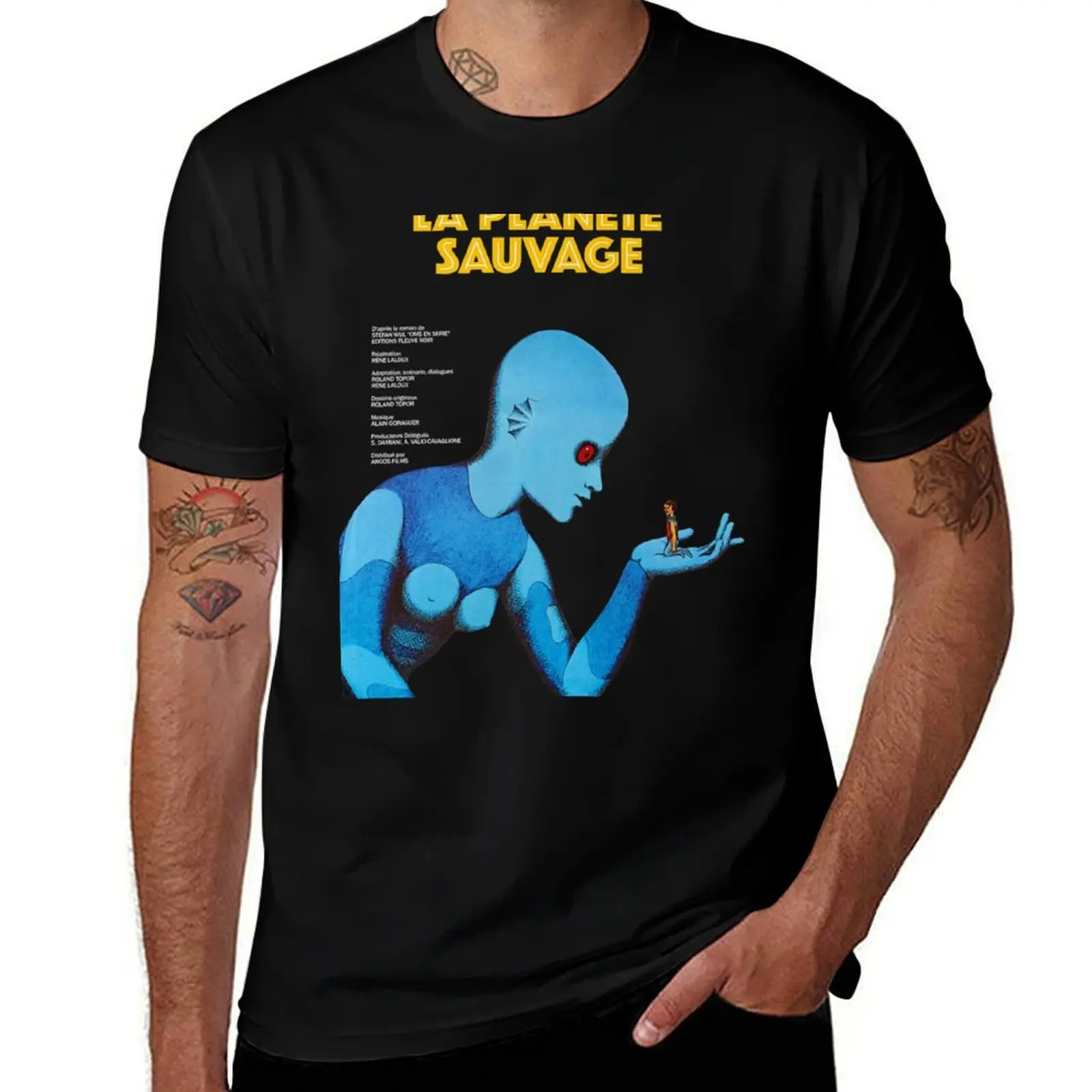 Футболка Fantastic Planet - La Planete Sauvage с защитой от ультрафиолета, для активного отдыха на природе