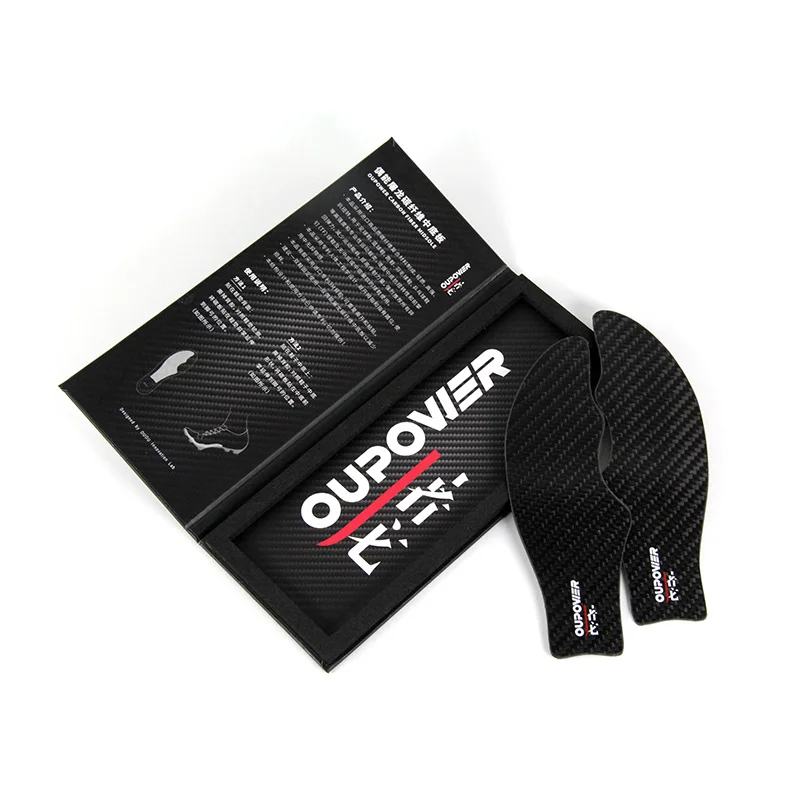 Oupower-Tolon Carbon Fiber Insole for Football Shoes, Basketball Shoes, Running Shoes