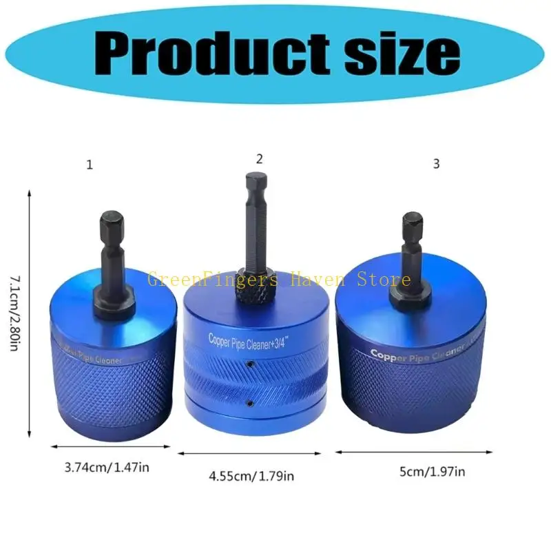 F68D Multiple Size Electric Drill Brush For Bronze Aluminum Untarnished Tube Polishing