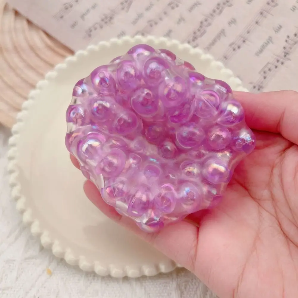 Nouveauté perle presser jouet Mochi balle pierre Squishy perle bruyante balle jouets TPR Qingti pâte lente rebond jouet enfant cadeau