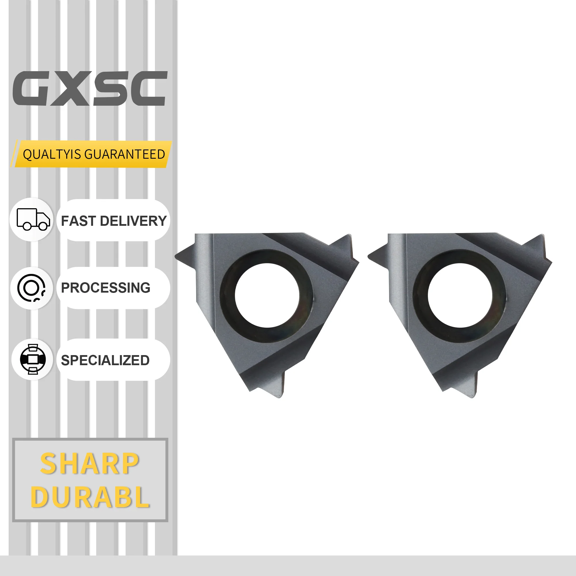 11ER 11IR 0.5 0.75 1.0 1.25ISO 1.5ISO 1.75ISO 2.0ISO 2.5ISO GX9060 CNC lathe turning inserts high quality Carbide thread inserts