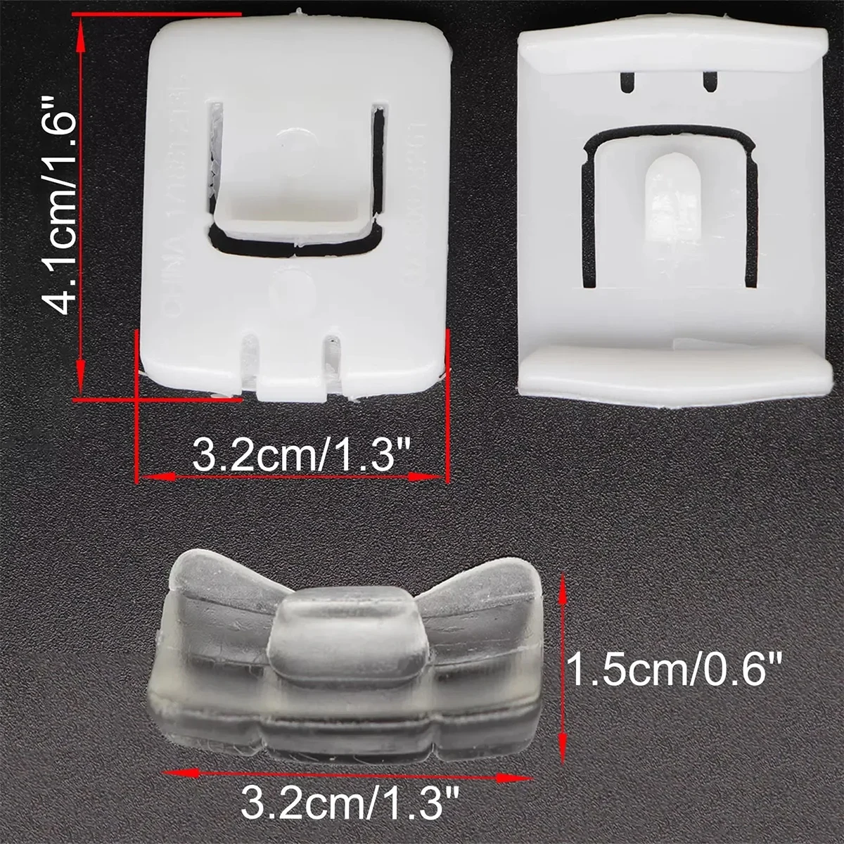 For VW Scirocco T3 K70 Golf Inner Seat Rail Runner Slider Guide Clip Accessories Replacement Parts 431803173B Car Front Centre 2