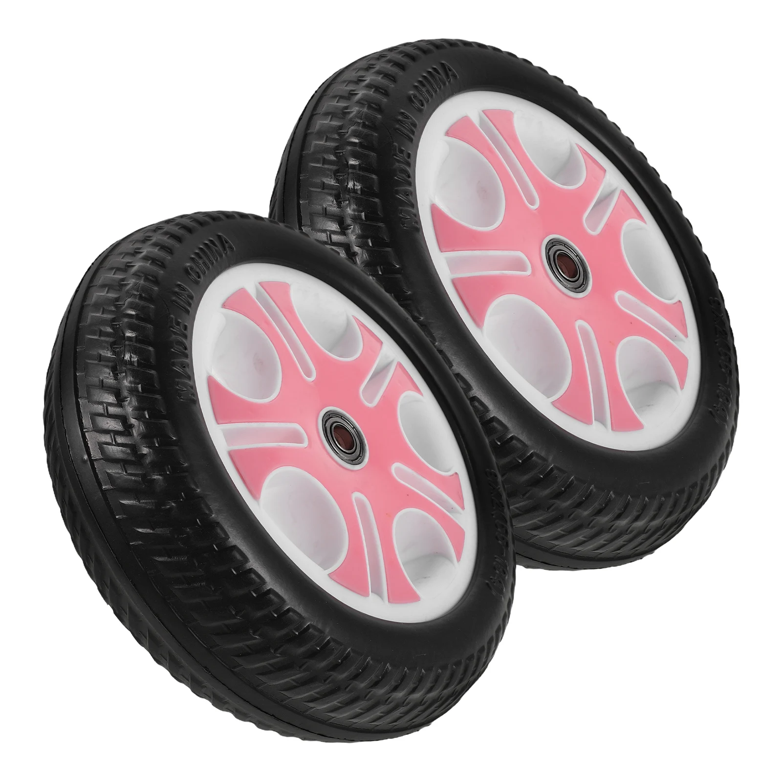 

2 Pcs 's Tricycle Wheels Bike Rear Accessories Component Accessory Parts Electric Universal Replacement Toddler