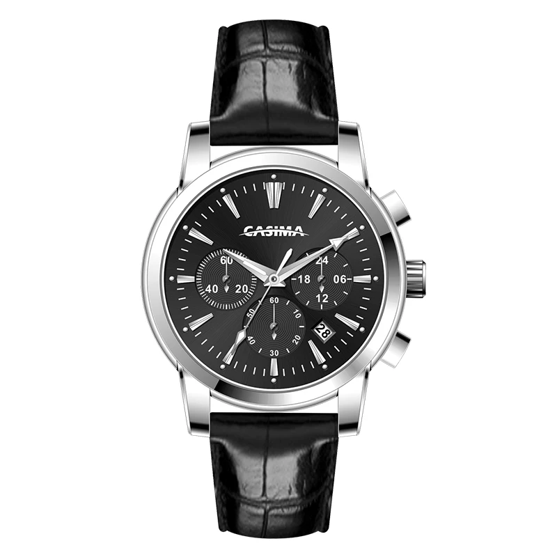 CASIMA Retro Couple Watches - 50M Waterproof Silicone Strap | Luminous Quartz | Vintage Fashion Watch for Him & Her CS2301-970