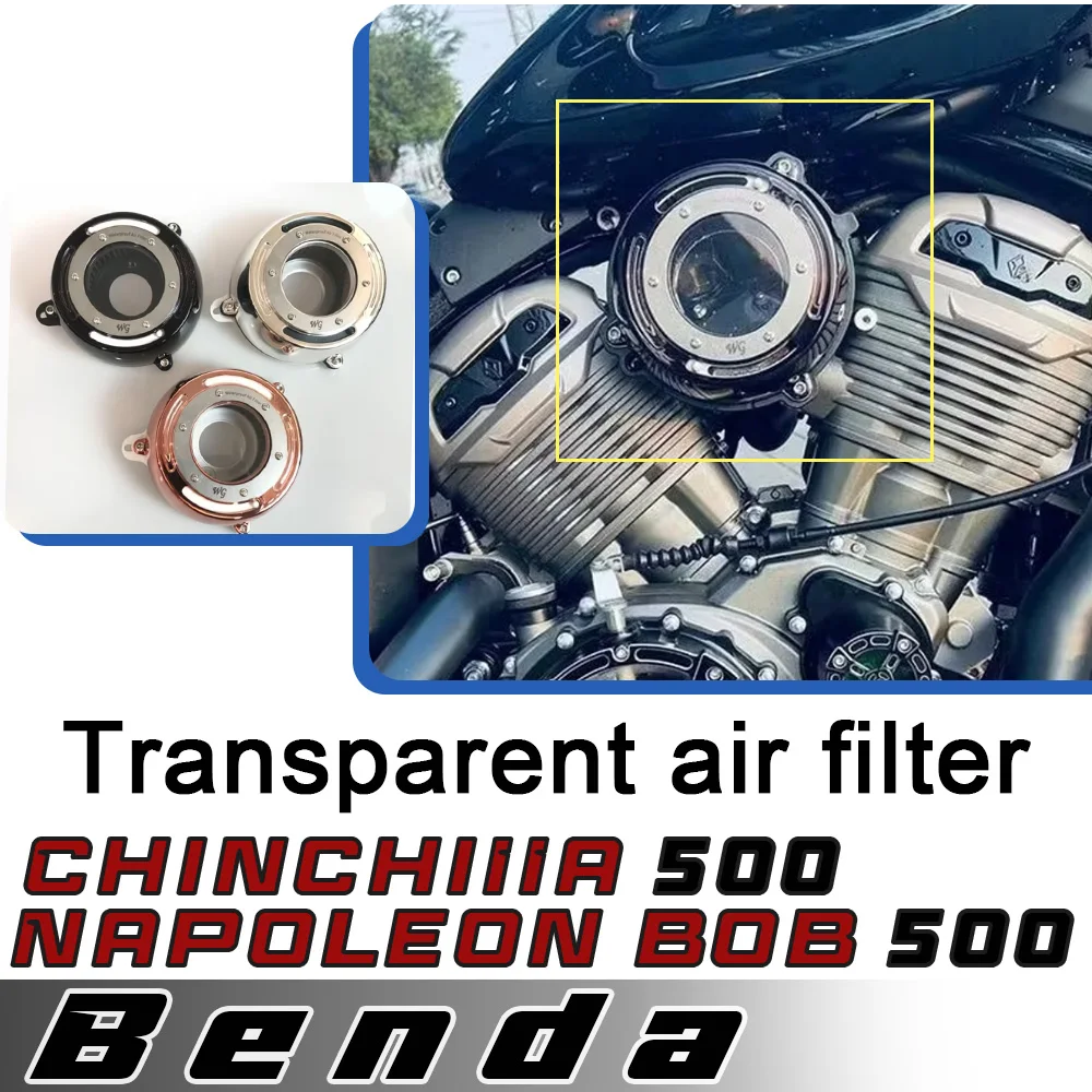 For BENDA Napoleonbob 500 air filter oil-water separator enlarged air intake universal for benda napoleonbob 500