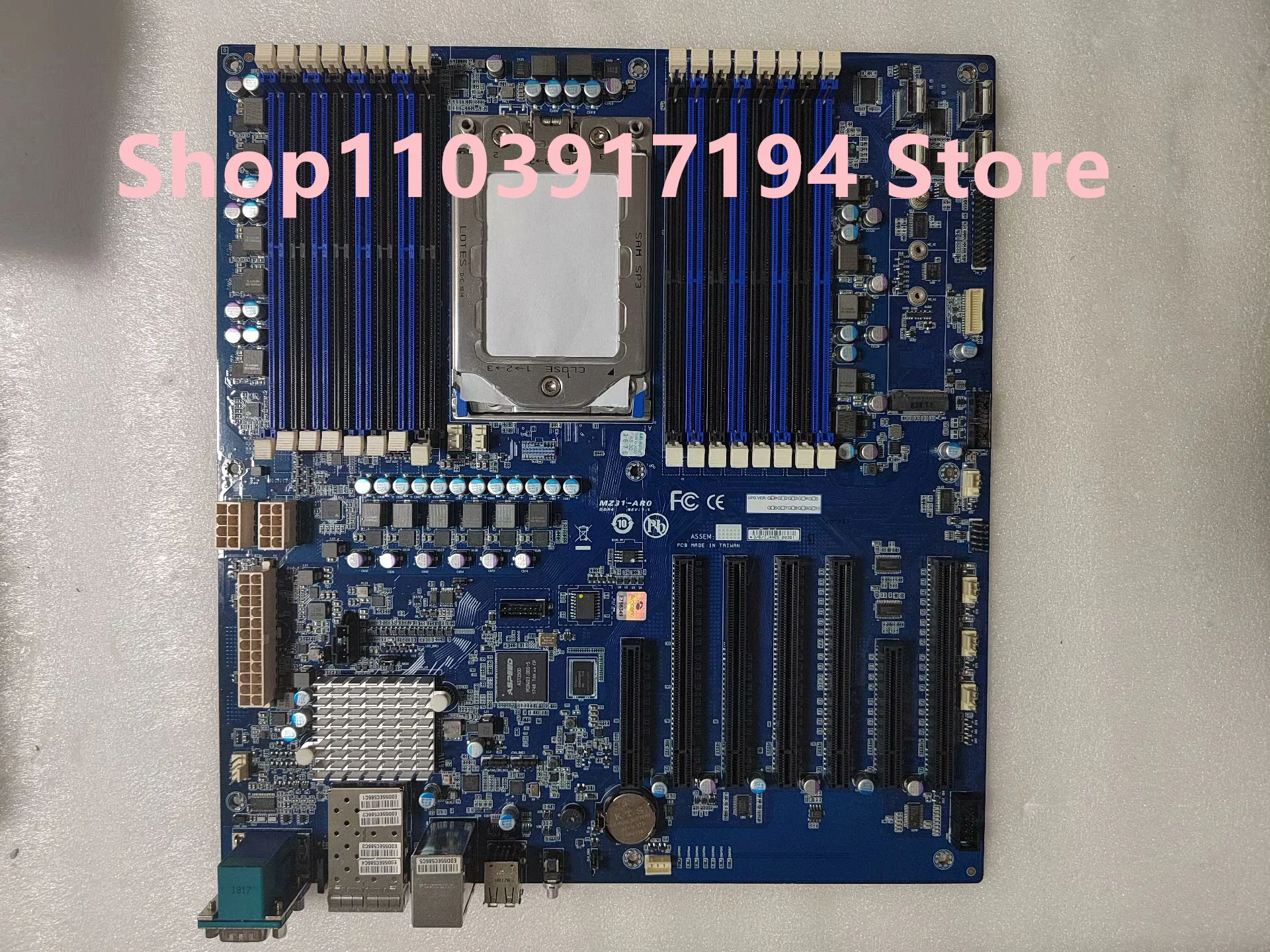 FOR Gigabyte  MZ31-AR0 AMD One-way server motherboard Support 7001/7002 series CPU