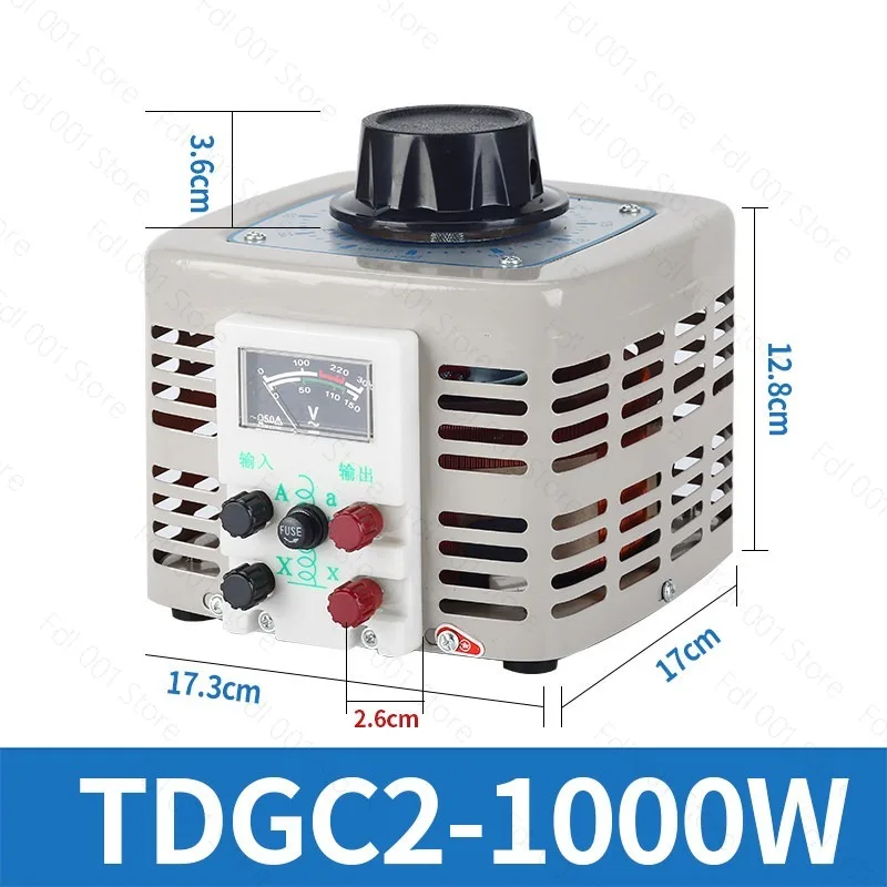 

Voltage regulator 220V single-phase TDGC2-500W autotransformer pointer table 0-250V adjustable