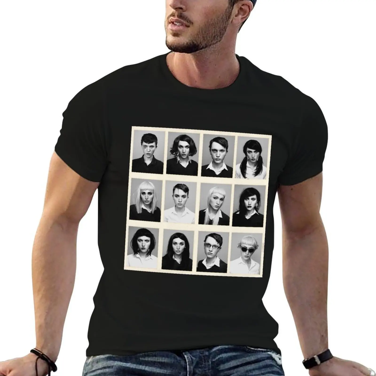 

YEARBOOK (Complete Grid) T-Shirt t shirt man casual man t shirt cotton T-Shirt