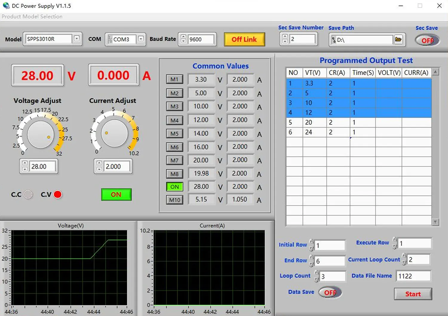 KUAIQU Usb RS232 Power Supply Lab Programmable 30V 10A 200V 300V 14 Groups Of Memory Functions PC Software Driver Data Export