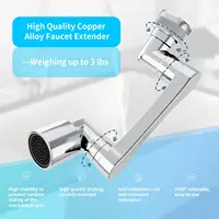 1080° Universal Rotation Faucet Extender Dual Mode Sprayer Head Kitchen Robot Arm Extension Taps Bathroom Swivel Faucet 4