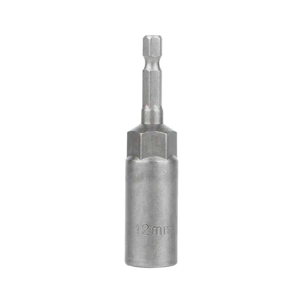 Chrome Steel Deep Hex Sleeve For Yixinhong Power Drill Adapter Long Impact Wrench Nut Driver Hand Tooling Repair Accessory