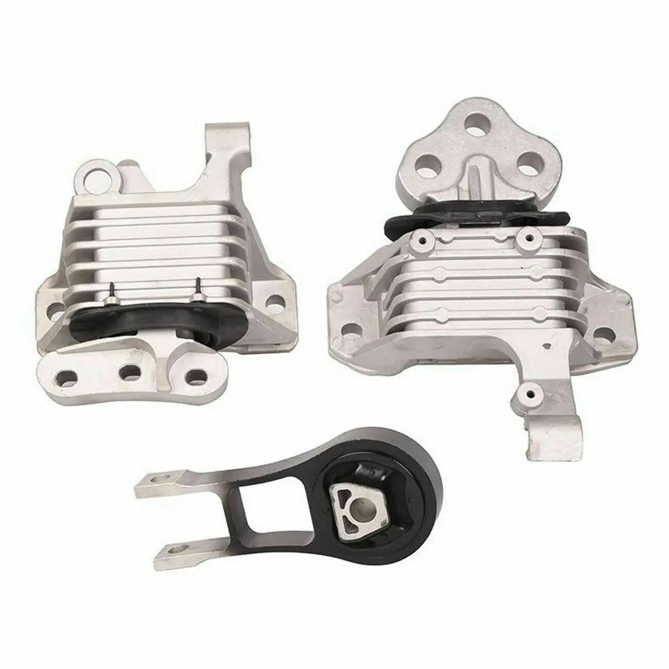 3PC Motor Transmission Mount Set A5844 A5752 A5825, 4877788AF 68192831AB 68192831AD Fit Jeep Cherokee 2.4L 14-19 Complete Engine