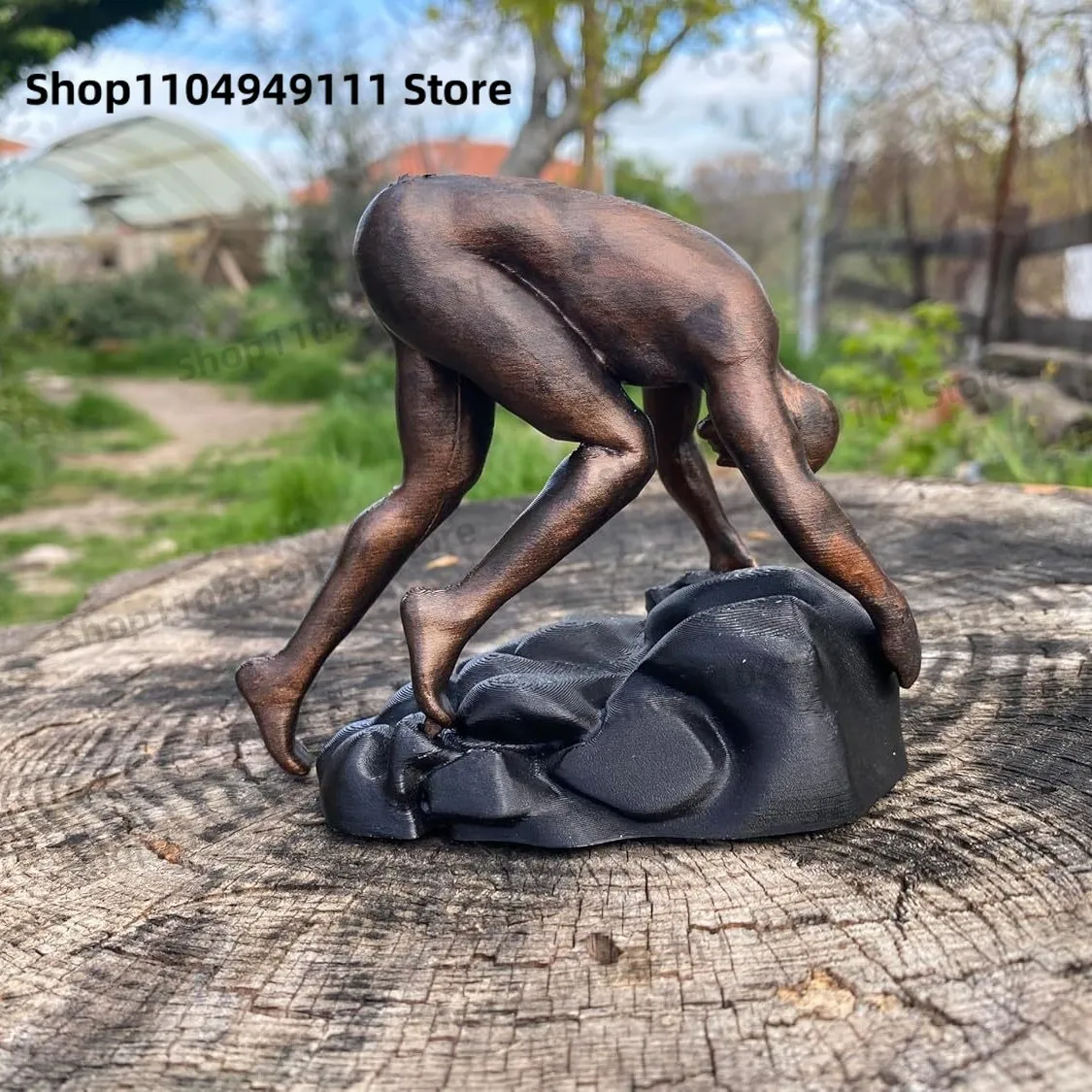 

Retro Rock Climbing Man Resin Statue Athlete Figure Sculpture Miniatures Living Room TV Background Bar Wall Hanging Decorations