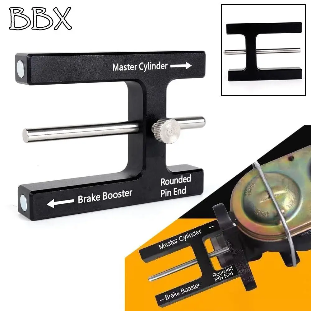 

Инструмент для регулировки тормоза из алюминиевого сплава Регулируемый штифт Регулируемое расстояние торможения Главный цилиндр Датчик длины толкателя