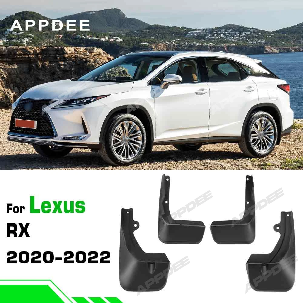 For Lexus RX 2020 2021 2022 Fender Mudflaps Splash Guards Mudguards Mud Flaps car Accessories