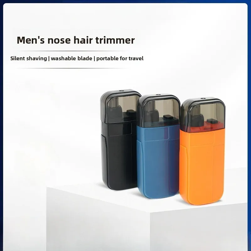 2026 USB Rechargeable Electric Nose Hair Trimmer Portable Nasal Hair Remover Grooming Tool for Men