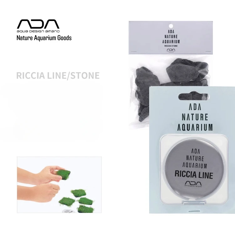 ADA Riccia Line Antler Moss Binding Line Invisible Thread 50 Meters Aquarium Planted Tank Landscaping