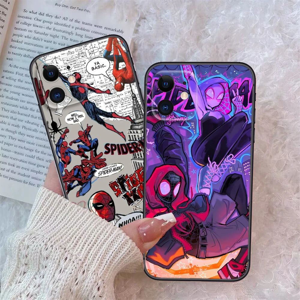 S-Spider M-Man Soft Case for Huawei Y5P Y6P Y7A Y8P Y9A Y6 Y7 Y8S Y9S Y9 Prime Nova 7 Mate 10 Lite 20 Pro P30