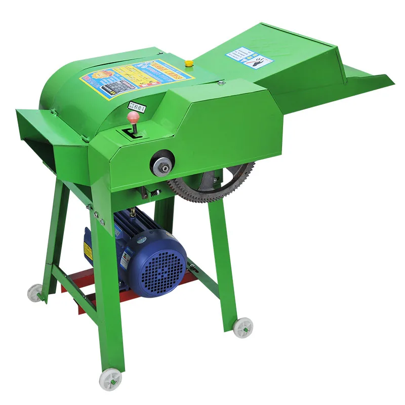 Nat En Droog Dual-Purpose Gras Cutter Kleine Gras Cutter Gras Crusher Stro Feed Crusher Vee En Schapen Huishouden 220V