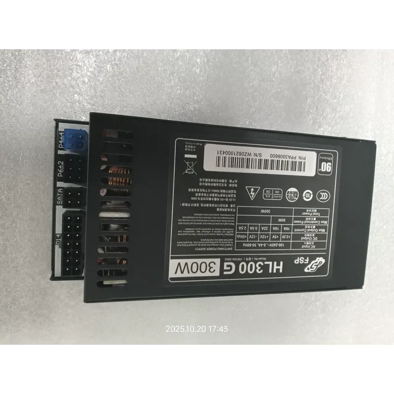 for New Full Module 1U Power Supply 300W Ultra Quiet FLEX Original Small Machine