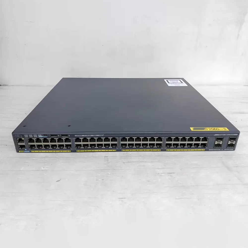 WS-C2960X-48LPS-L 48 Port Gigabit POE Power Supply Network Management Switch