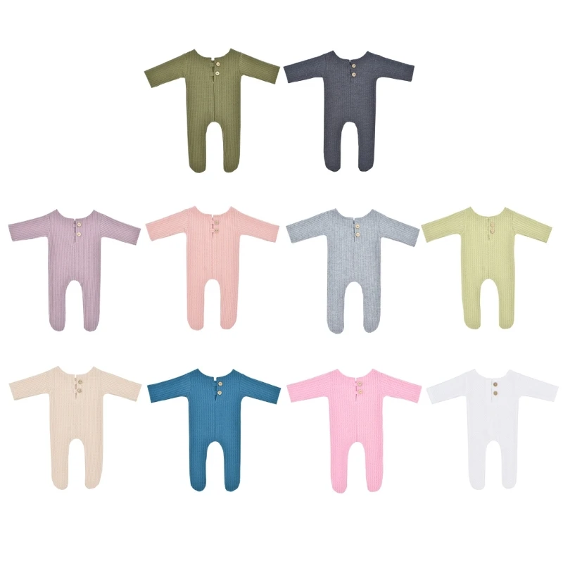 

Newborn Photo Props Clothes for Photography Baby Footed Romper Photo-Shooting Clothes Photostudio Props Suit Accessory