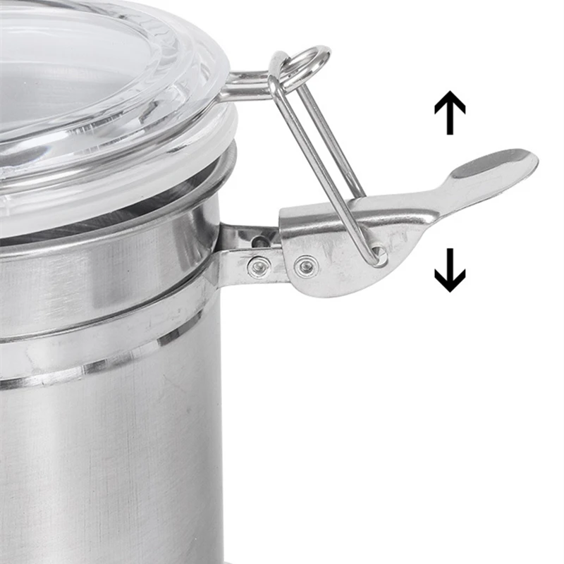 Stainless steel Tobacco Moisturizer Cigar Moisturizer Sealed Jar Storage Jar Moisturizer