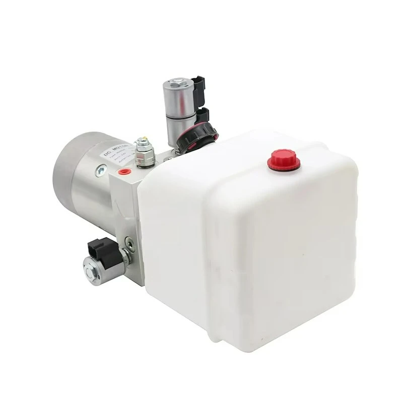 

Гидравлическая силовая установка 12В/24В постоянного тока двойного действия для снегоуборочных машин, подъемников, автовышек, вилочных погрузчиков