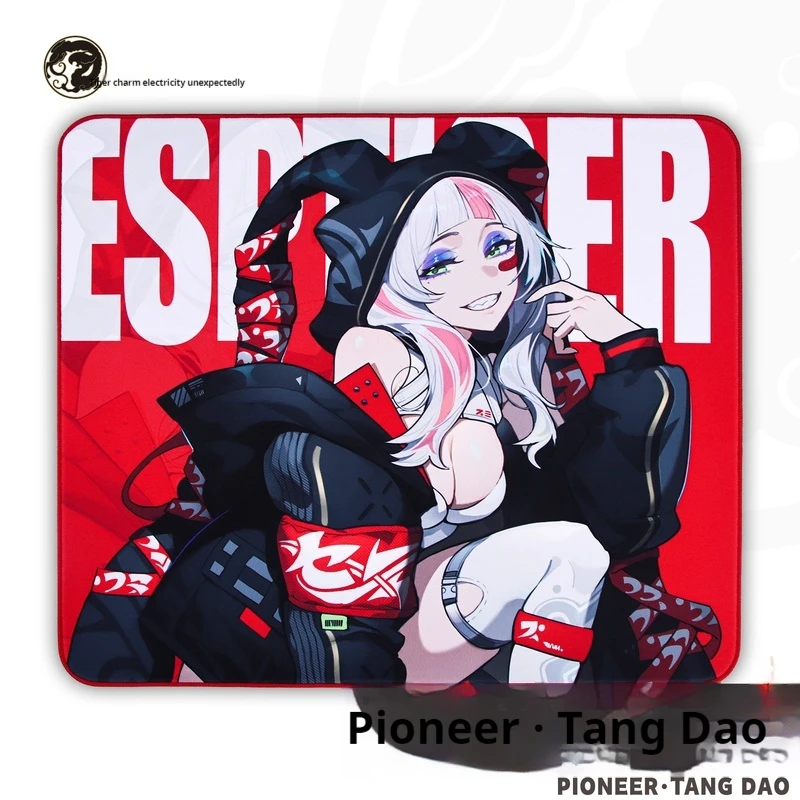 Tiger Fu Esports Gaming Mouse Pad Pioneer Tang Dao Balance Control Esports Fps Positioning Cloth Pad Valorant Fearless Contract