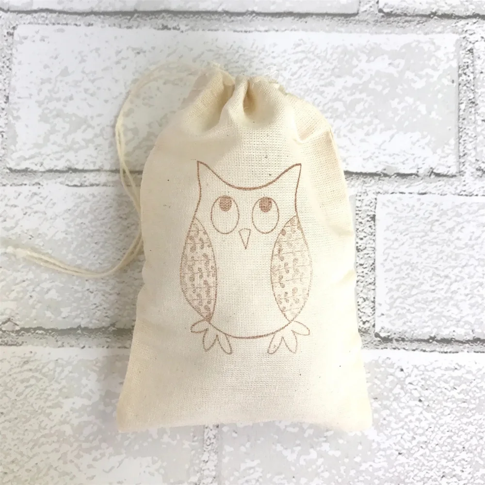 

20PCS Owl Favor Bags Nature Party Bag Animal Baby Shower Gift Bag Birthday Party Wedding Welcome Bachelorette Bridesmaid Candy