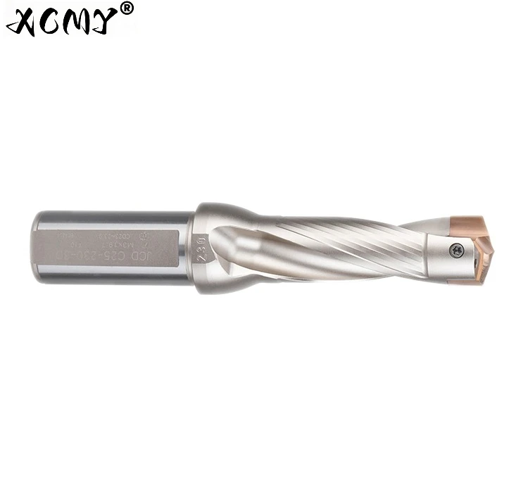 3D 5D 8D 10D interne Kühlung JCD Kronenbohrstange Durchmesser 10–25 mm für Einsatz HCD Hocheffizienter, präziser, einsteckbarer U-Bohrer – Detail 4