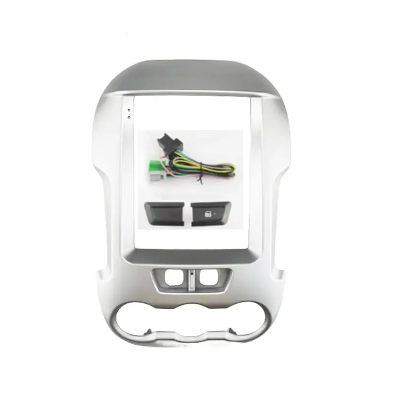 9.7 بوصة 2 الدين راديو السيارة Fascias لفورد رينجر F250 2010-2016 إطار الوسائط المتعددة مشغل فيديو الملاحة DVD لوحة الكسوة