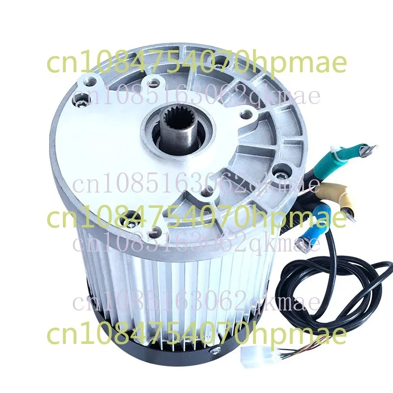 Electric Vehicle Motor Tricycle 60v3000w Modified High-Speed High-Power DC Brushless Differential Motor 48v72v