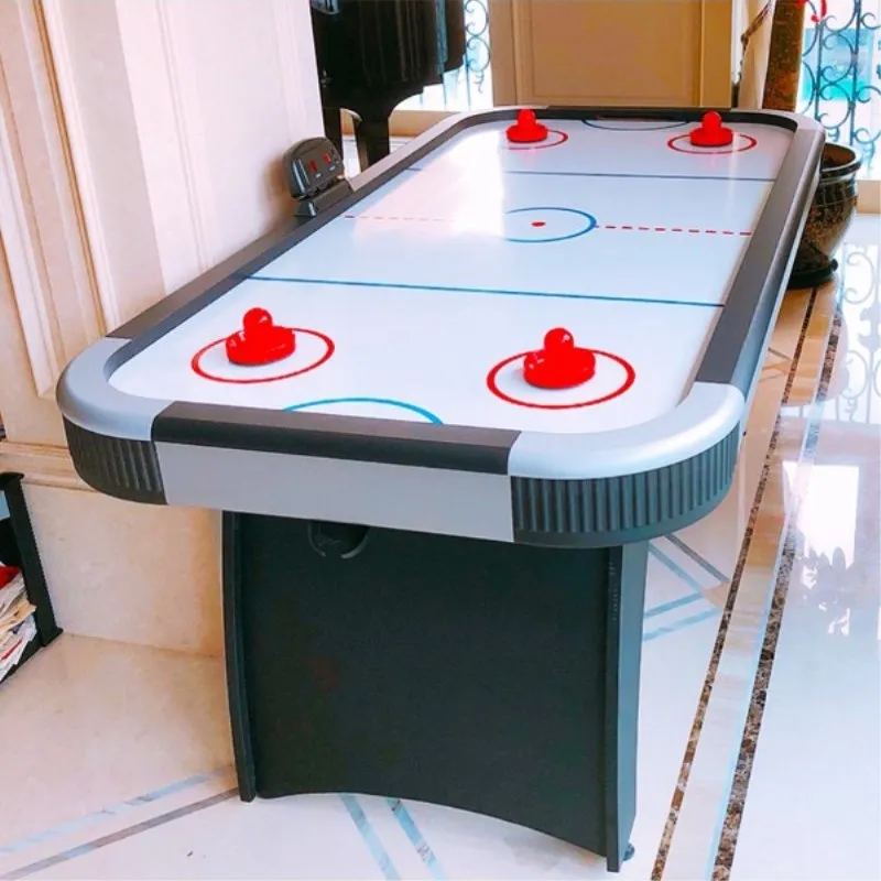 

Table ice hockey machine, adult table ice hockey table, children's double foldable and movable tabletop ice hockey table