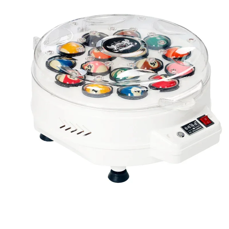 White -Ball Snooker Pool Cleaning hine Polishing Equipment Billiard Players