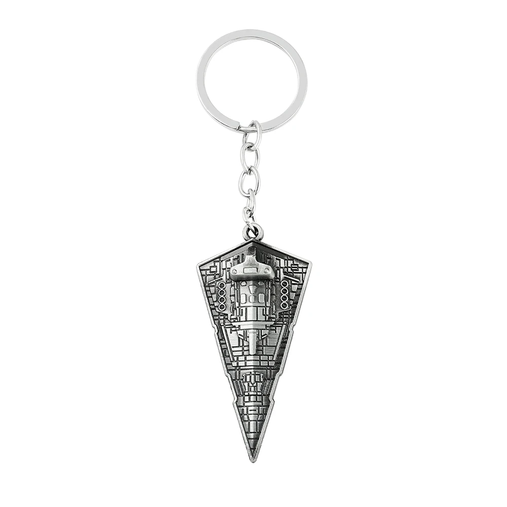 Llavero Vintage de Star Wars para Hombre, Diseño de Nave Espacial, Accesorio para Coche o Bolso, Regalo para Novio