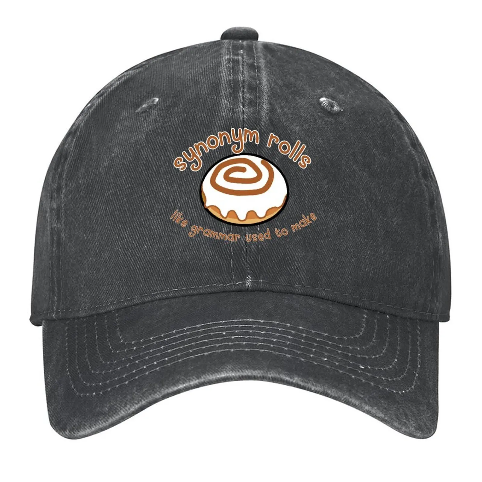 Rollos de sinónimo-Gorra de béisbol favorita de la gramática, sombrero de té, gorra de pesca, sombrero para hombre para el sol, sombrero con pompón, playa para mujer y hombre