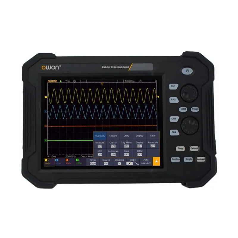 Owon Portable Tablet Digital Oscilloscope TAO3074/3104 8