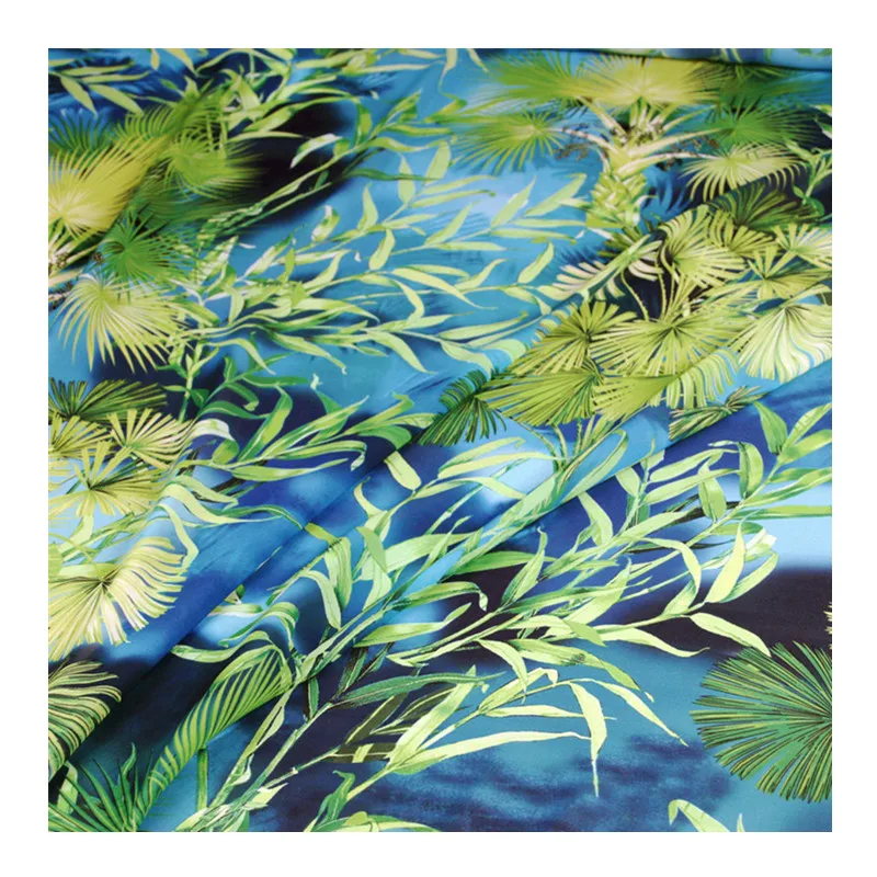 Velvet Chiffon Polyester Fabric Cloth Per Meter Material Printed Dress Sewing Diy Handmade Shirt Scarf Fabric Wholesale Cloth