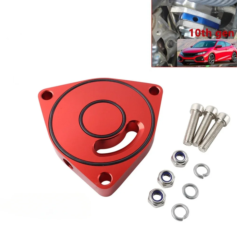 Aluminium alloy BOV spacer for Hyundai Genesis Coupe and Kia 1.6 T 2.0 t for Honda Civic 1.5 T engine