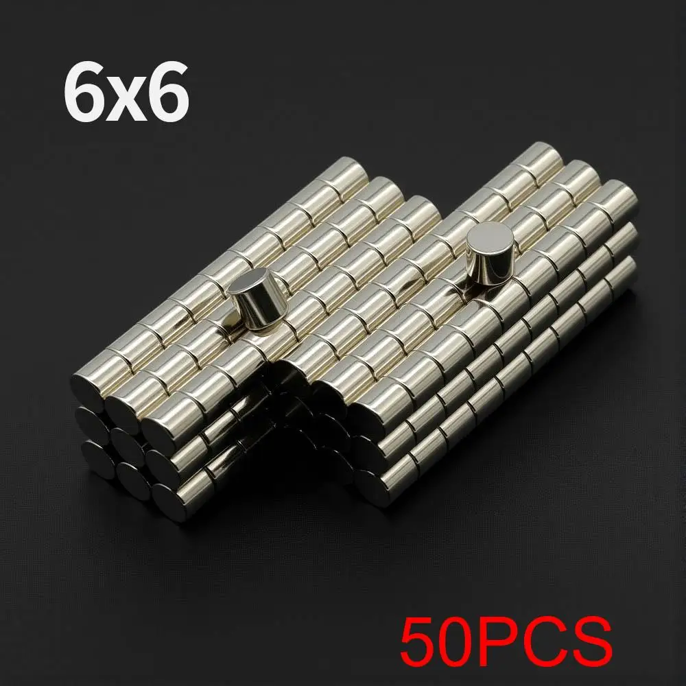 Leistungsstarker Neodym-Magnet N35 NdfeB Permanentmagnet imanes Runde superstarke Kühlschrankmagnete DIY 6x1 6x2 5x1 5x3 4x1,5 4x2