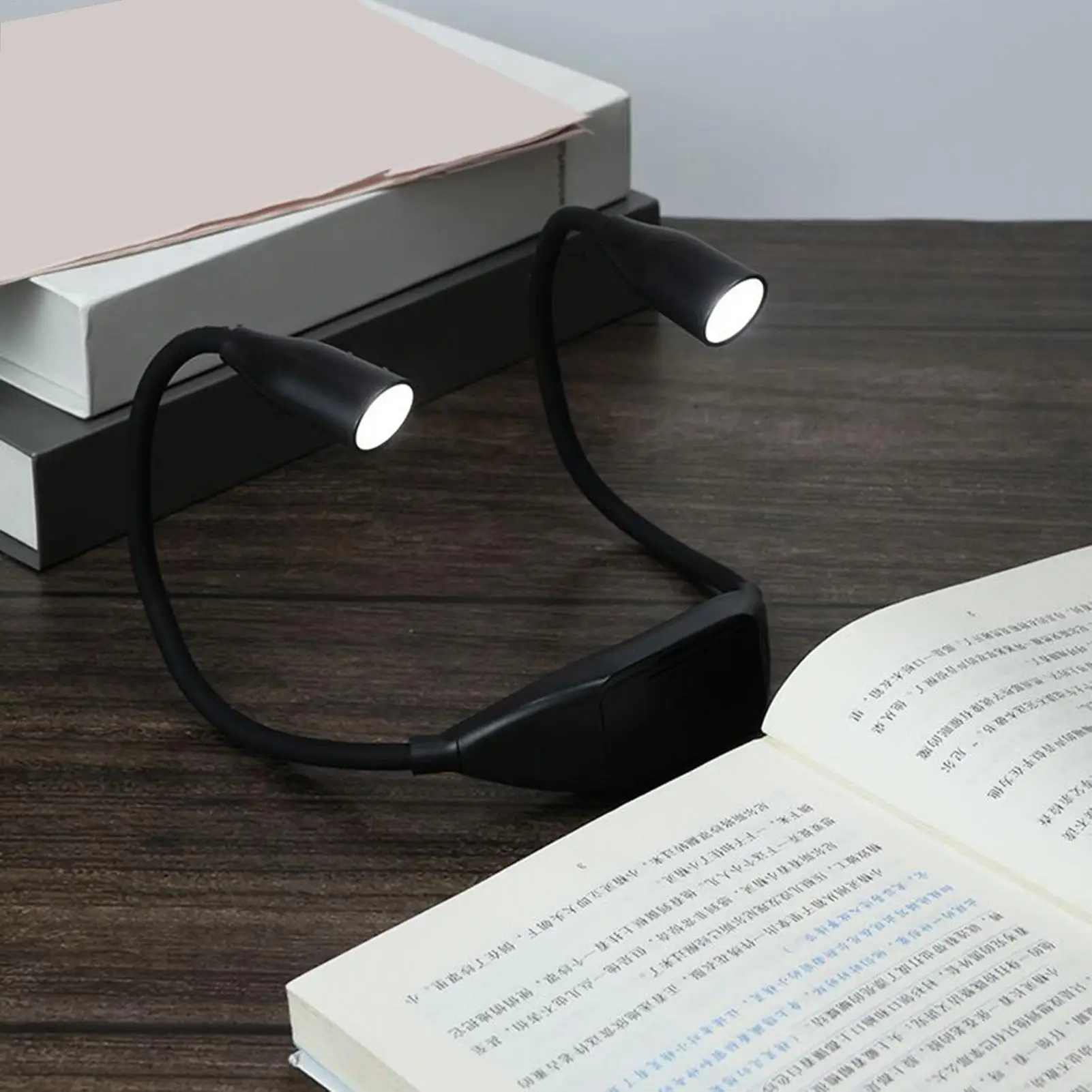 ضوء الرقبة للسرير القراءة بطارية تعمل بالطاقة 3 ألوان 9-سطوع عكس الضوء حول الرقبة ضوء للحياكة صياغة الحياكة #3