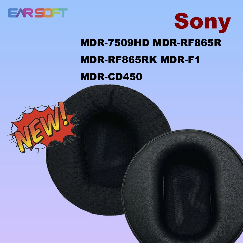 イヤーソフト交換用イヤーパッドクッション-sony-mdr-7509hd-mdr-rf865r-mdr-rf865rk-mdr-f1-mdr-cd450-ヘッドフォン-イヤホン-イヤーマフ用