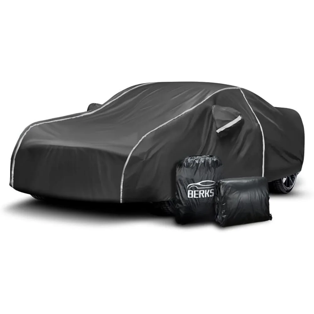 

All-Weather 6-Layer Waterproof Car Cover with Storage Bag for Ford Mustang Models (1994-2024)