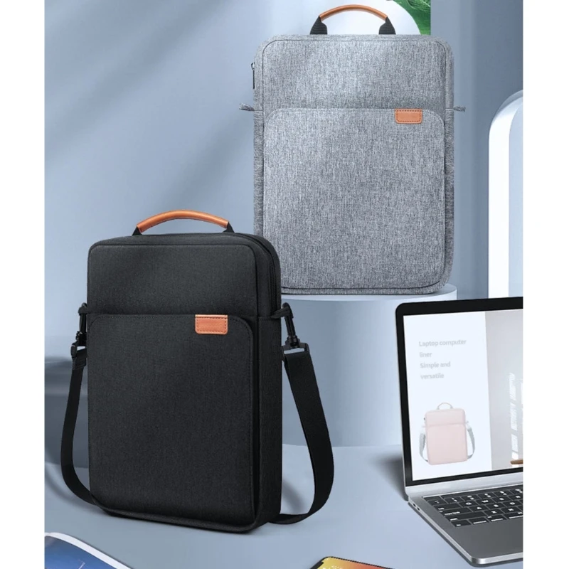 Reise stilvolle und praktische Oxford Stoff Tablet Tasche Umhängetaschen Laptop Organizer für Studenten Profis für 11-13in