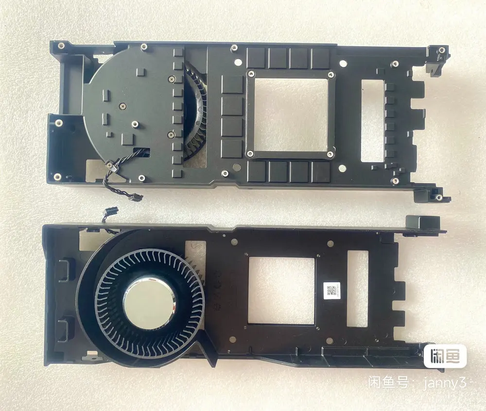 Telaio e ventola originali per scheda video NVIDIA RTX8000