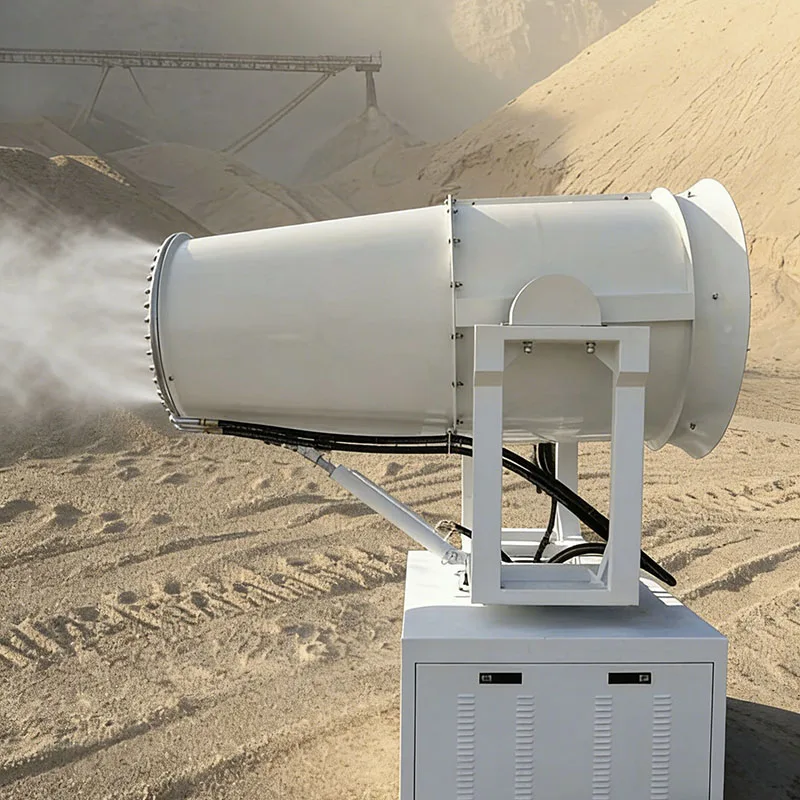 60m 80m 100m Vehicle Mounted Electric Fog Cannon Dust Suppressor For Municipal Road Spraying Demolition Site Mist Blower